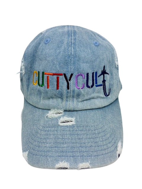LIGHT DENIM CUTTYCULT HAT