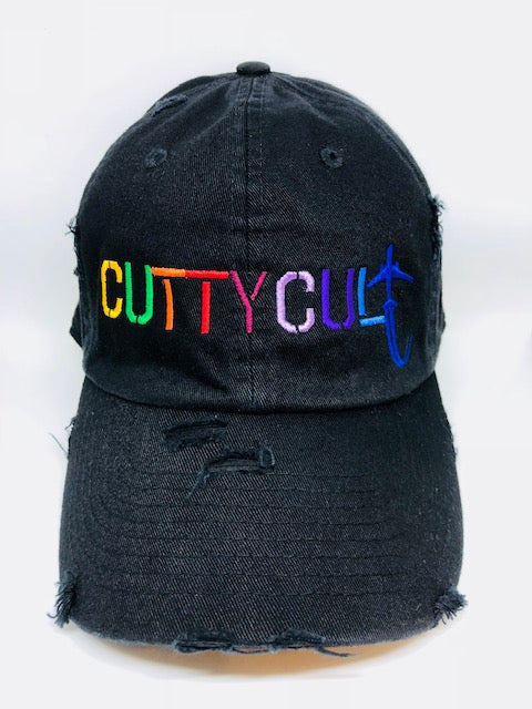 BLACK DENIM HAT