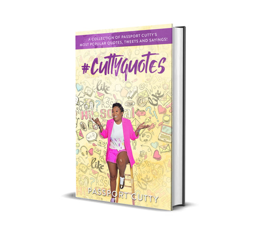 CUTTY QUOTES COFFEE TABLE BOOK (SHIPS  9/18)